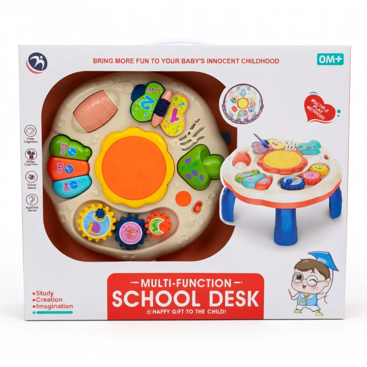 Multi-function School Desk Activity Table